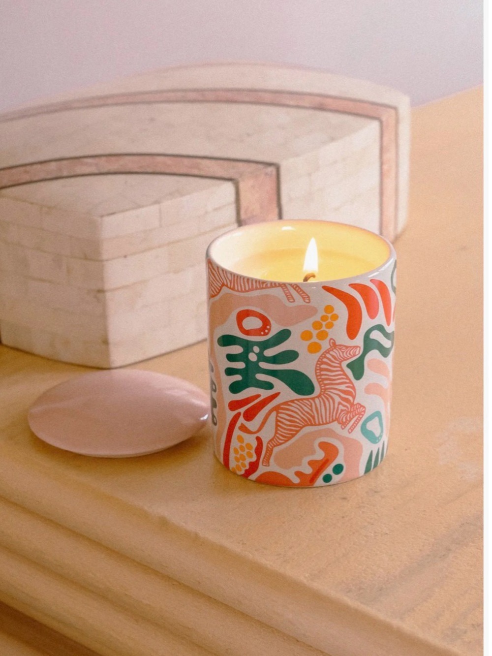 Nostrum Limited Edition: L'or de Seraphine x Sir Candle Man Soft Life candle